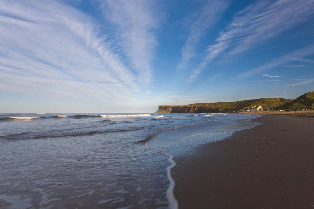 The Beach at Saltburn, North Yorkshire, cliff house, holiday cottages, pickering, york, self catering, malton, surfing, surf