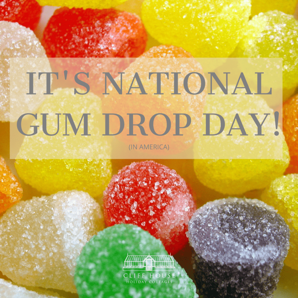 national gumdrop day, national gum drop day, yorkshire, self catering, holiday cottages