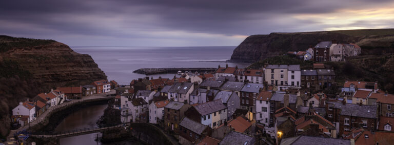 staithes from cowbar, yorkshire, yorkshire coast